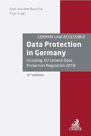 Bild des Verkufers fr Data Protection in Germany zum Verkauf von moluna