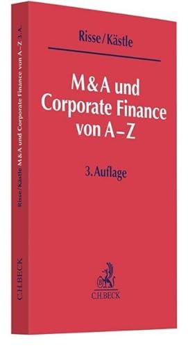 Bild des Verkufers fr M & A und Corporate Finance von A-Z zum Verkauf von moluna