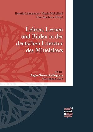 Bild des Verkufers fr Lehren, Lernen und Bilden in der deutschen Literatur des Mittelalters zum Verkauf von moluna