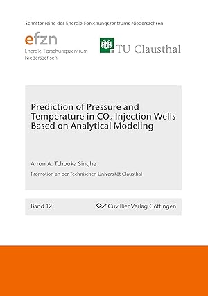 Imagen del vendedor de Prediction of Pressure and Temperature in CO2 Injection Wells Based on Analytical Modeling a la venta por moluna