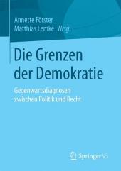 Imagen del vendedor de Die Grenzen der Demokratie a la venta por moluna