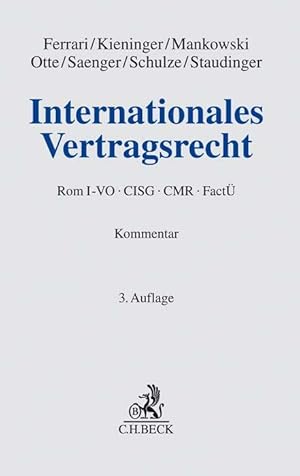 Seller image for Internationales Vertragsrecht for sale by moluna