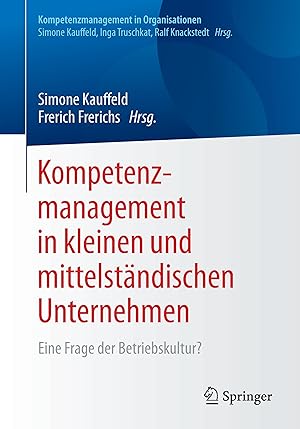 Seller image for Kompetenzmanagement in kleinen und mittelstaendischen Unternehmen for sale by moluna