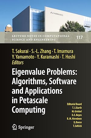 Bild des Verkufers fr Eigenvalue Problems: Algorithms, Software and Applications, in Petascale Computing zum Verkauf von moluna