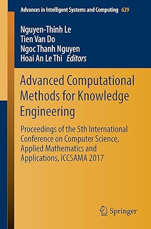 Immagine del venditore per Advanced Computational Methods for Knowledge Engineering venduto da moluna