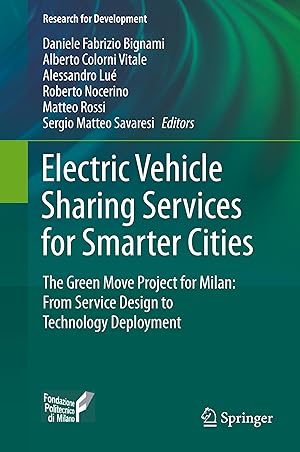 Image du vendeur pour Electric Vehicle Sharing Services for Smarter Cities mis en vente par moluna