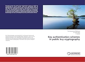 Seller image for Key authentication schemes in public key cryptography for sale by moluna