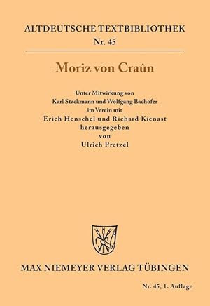 Seller image for Moriz von Craun for sale by moluna