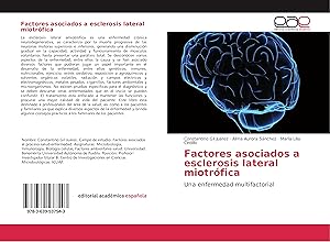 Bild des Verkufers fr Factores asociados a esclerosis lateral miotrfica zum Verkauf von moluna