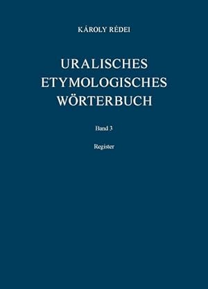 Seller image for Uralisches etymologisches Woerterbuch for sale by moluna