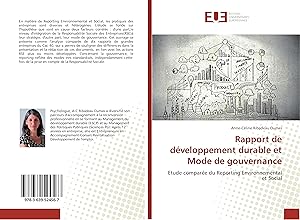 Seller image for Rapport de dveloppement durable et Mode de gouvernance for sale by moluna