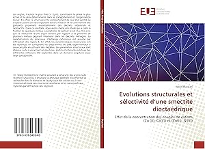 Seller image for Evolutions structurales et slectivit d\ une smectite dioctadrique for sale by moluna