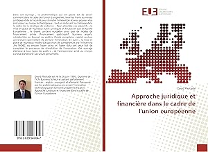Seller image for Approche juridique et financire dans le cadre de l\ union europenne for sale by moluna