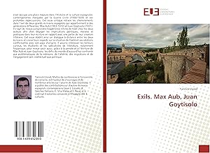 Seller image for Exils. Max Aub, Juan Goytisolo for sale by moluna