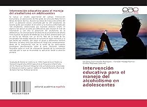 Imagen del vendedor de Intervencin educativa para el manejo del alcoholismo en adolescentes a la venta por moluna