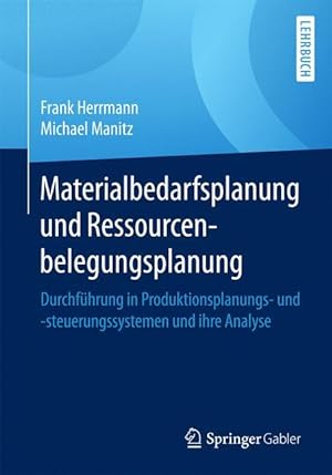 Seller image for Materialbedarfsplanung und Ressourcenbelegungsplanung for sale by moluna