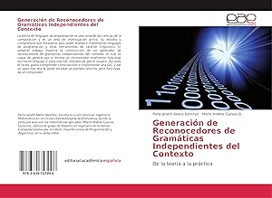 Seller image for Generacin de Reconocedores de Gramticas Independientes del Contexto for sale by moluna