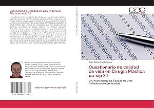Seller image for Cuestionario de calidad de vida en Ciruga Plstica ca-cip 31 for sale by moluna