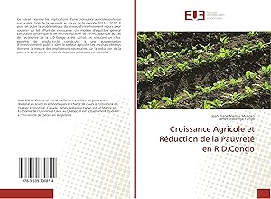 Imagen del vendedor de Croissance Agricole et Rduction de la Pauvret en R.D.Congo a la venta por moluna