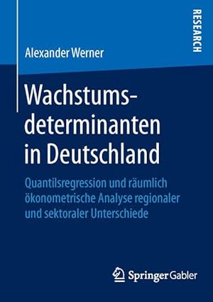 Seller image for Wachstumsdeterminanten in Deutschland for sale by moluna