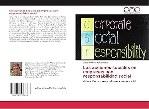 Imagen del vendedor de Las acciones sociales en empresas con responsabilidad social a la venta por moluna