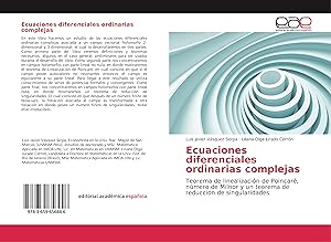 Seller image for Ecuaciones diferenciales ordinarias complejas for sale by moluna