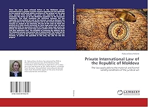 Imagen del vendedor de Private International Law of the Republic of Moldova a la venta por moluna