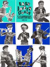 Bild des Verkufers fr Easy Jazzy Duets - Saxophones, fr 2 Saxophone (AA/TT/AT) zum Verkauf von moluna
