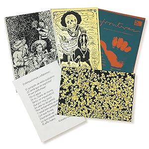 Group of Five Serigraphed Announcements