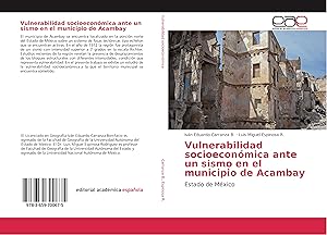 Imagen del vendedor de Vulnerabilidad socioeconmica ante un sismo en el municipio de Acambay a la venta por moluna