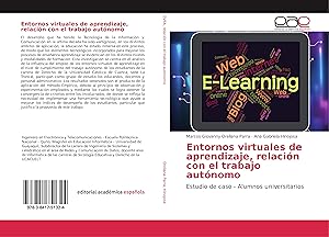 Bild des Verkufers fr Entornos virtuales de aprendizaje, relacin con el trabajo autnomo zum Verkauf von moluna