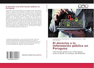 Seller image for El derecho a la informacin pblica en Paraguay for sale by moluna