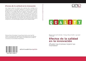 Image du vendeur pour Efectos de la calidad en la innovacin mis en vente par moluna