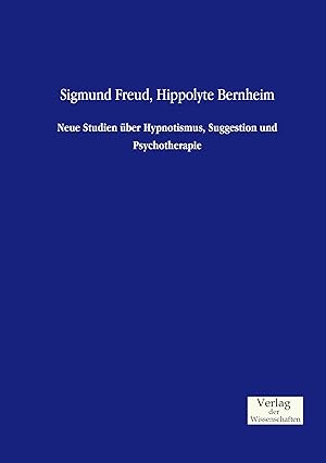 Seller image for Neue Studien ber Hypnotismus, Suggestion und Psychotherapie for sale by moluna