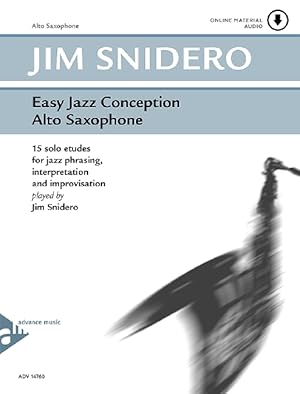 Bild des Verkufers fr Easy Jazz Conception Alto Saxophone zum Verkauf von moluna