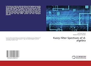 Imagen del vendedor de Fuzzy Filter Spectrum of d-algebra a la venta por moluna