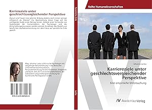 Seller image for Karriereziele unter geschlechtsvergleichender Perspektive for sale by moluna