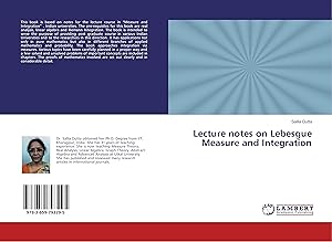 Seller image for Lecture notes on Lebesgue Measure and Integration for sale by moluna