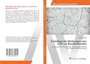 Bild des Verkufers fr Schaedigende Wirkungen von Licht an Baudenkmalen zum Verkauf von moluna