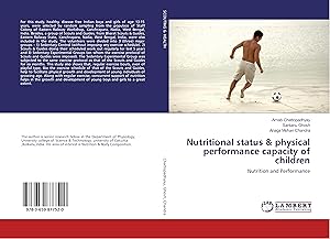 Imagen del vendedor de Nutritional status & physical performance capacity of children a la venta por moluna