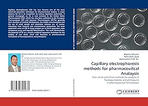 Seller image for Capillary electrophoresis methods for pharmaceuitcal Analaysis for sale by moluna