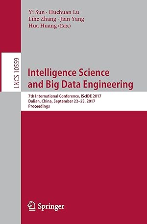 Bild des Verkufers fr Intelligence Science and Big Data Engineering zum Verkauf von moluna