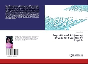 Seller image for Acquisition of Subjacency by Japanese Learners of English for sale by moluna