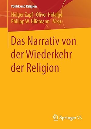 Imagen del vendedor de Das Narrativ von der Wiederkehr der Religion a la venta por moluna