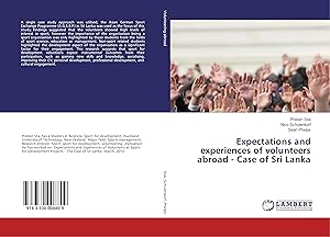 Seller image for Expectations and experiences of volunteers abroad - Case of Sri Lanka for sale by moluna