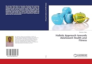 Imagen del vendedor de Holistic Approach towards Adolescent Health and Fitness a la venta por moluna