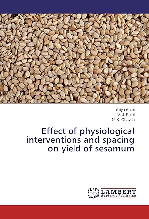 Immagine del venditore per Effect of physiological interventions and spacing on yield of sesamum venduto da moluna