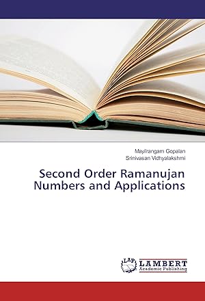 Bild des Verkufers fr Second Order Ramanujan Numbers and Applications zum Verkauf von moluna