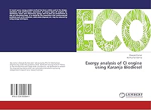Seller image for Exergy analysis of CI engine using Karanja Biodiesel for sale by moluna