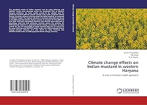 Immagine del venditore per Climate change effects on Indian mustard in western Haryana venduto da moluna